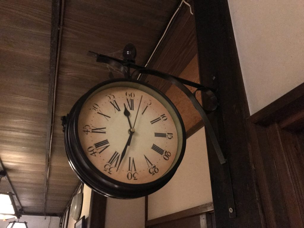 古い時計の写真